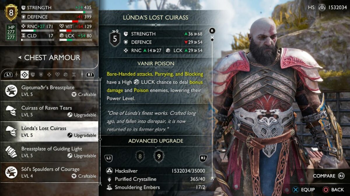 Easy Guide to Lunda’s Missing Armor Set – God of War: Ragnarok